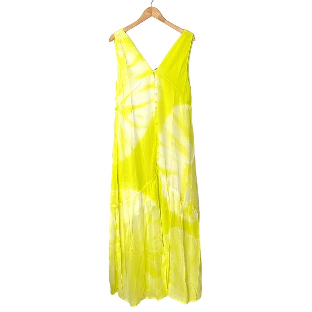 NWOT Young Fabulous & Broke YFB Raquel A-Line Tie Dye Maxi Dress Size Medium